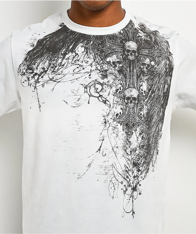 Insomnia Visuals Scripture White Wash T-Shirt