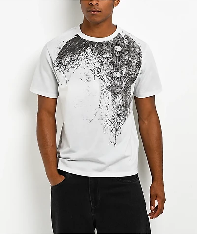 Insomnia Visuals Scripture White Wash T-Shirt