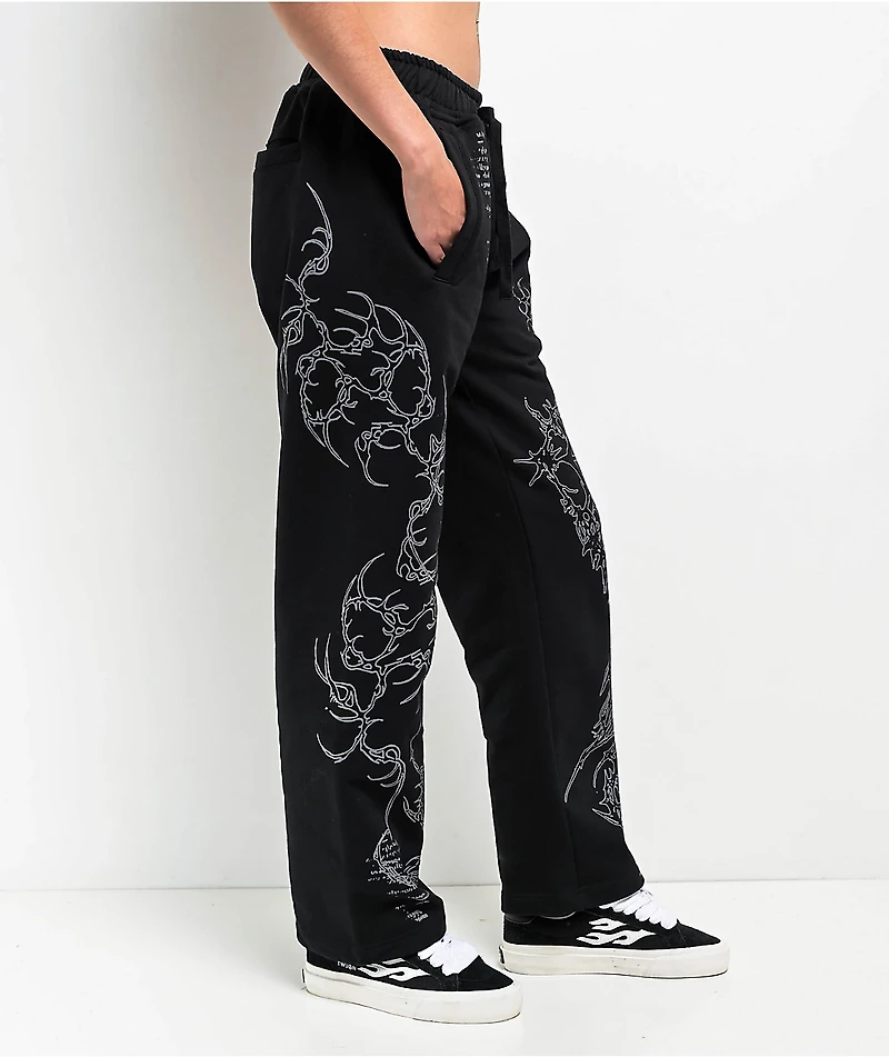Insomnia Visuals Sigil Black Sweatpants