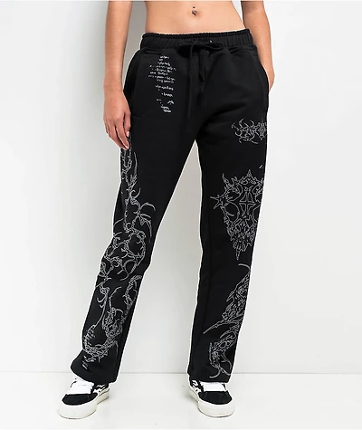 Insomnia Visuals Sigil Black Sweatpants