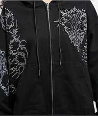 Insomnia Visuals Sigil Black Zip Hoodie