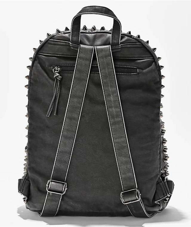 Insomnia Visuals Spiked Black Backpack