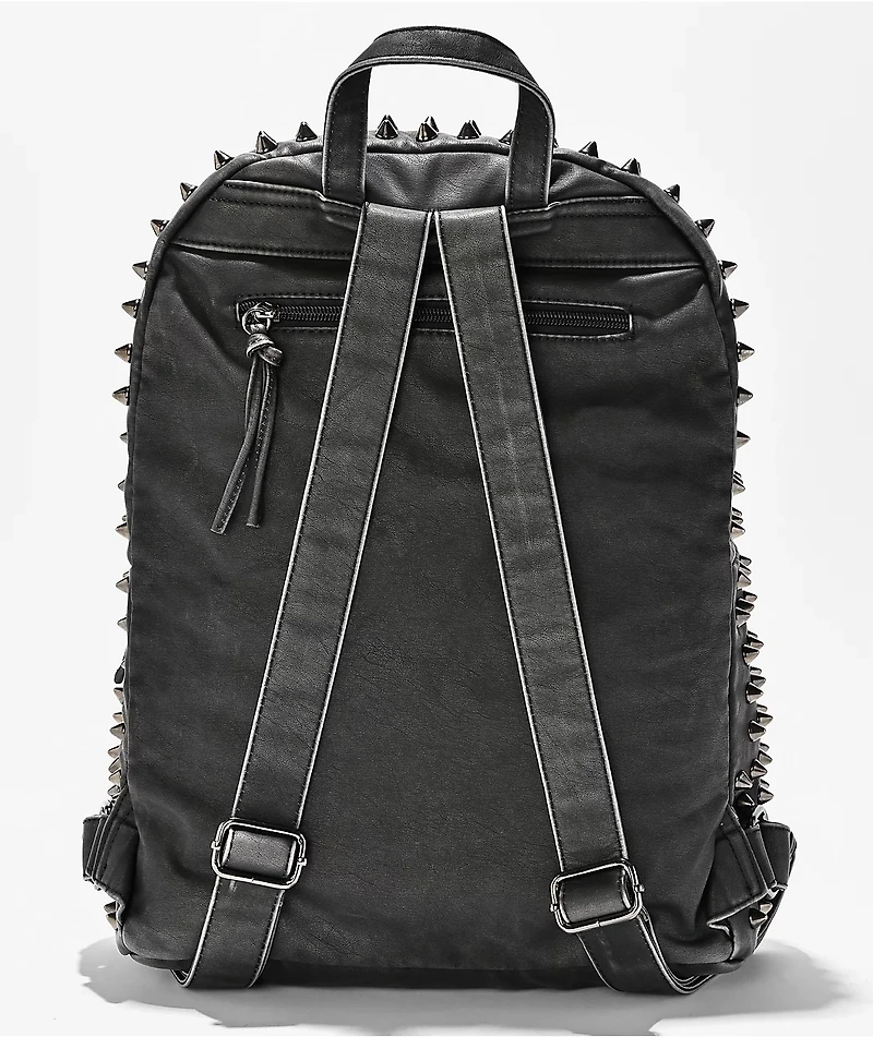 Insomnia Visuals Spiked Black Backpack