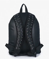 Insomnia Visuals Studded Cross Black Backpack