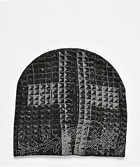 Insomnia Visuals Studz Rhinestone Black Skully Beanie