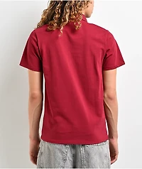 Insomnia Visuals Thorns Red Polo Shirt