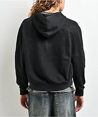 Insomnia Visuals Tonal Black Zip Hoodie