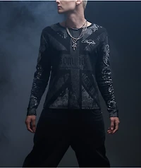 Insomnia Visuals Union Black Thermal Long Sleeve T-Shirt