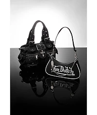Insomnia visuals Cross Black Handbag