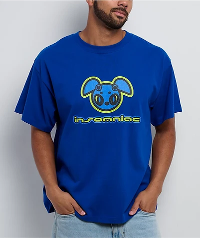 Insomniac House Bunny Blue T-Shirt