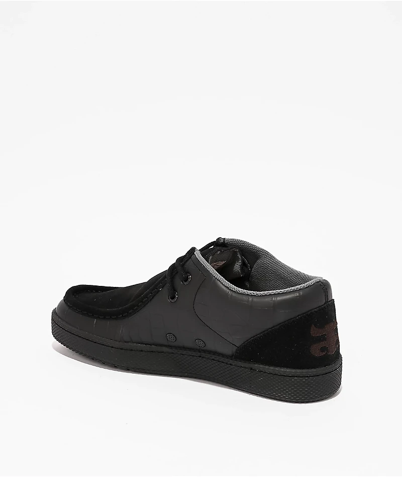 Ipath Cat Black Croc Skate Shoes