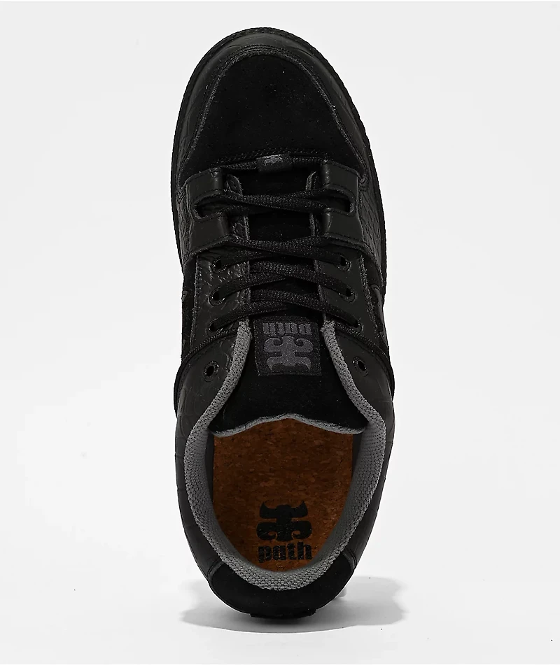 Ipath Cricket Black Croc Skate Shoes