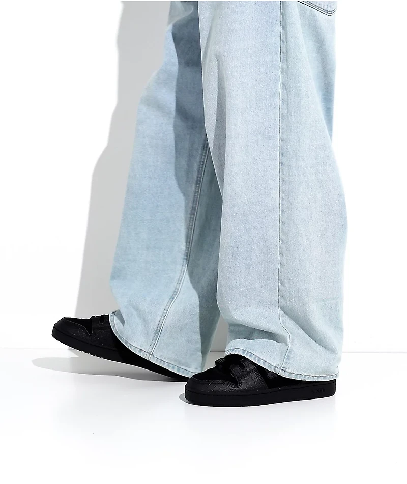 Ipath Cricket Black Croc Skate Shoes