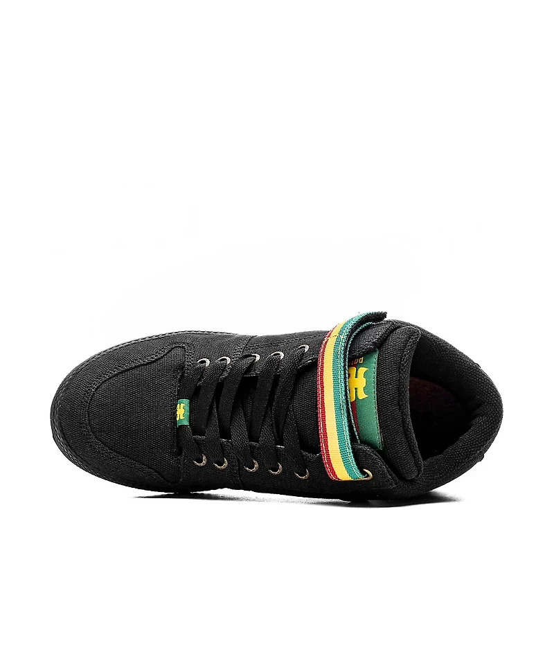 Ipath Grasshopper Black & Rasta Skate Shoes