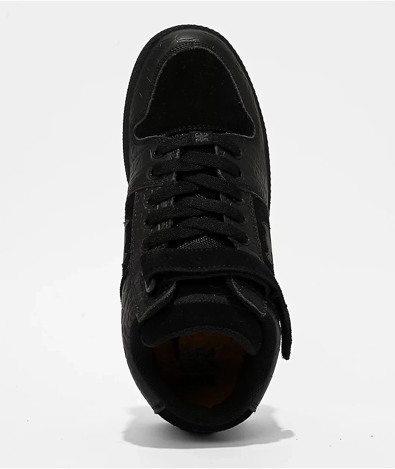 Ipath Grasshopper Black Croc Skate Shoes