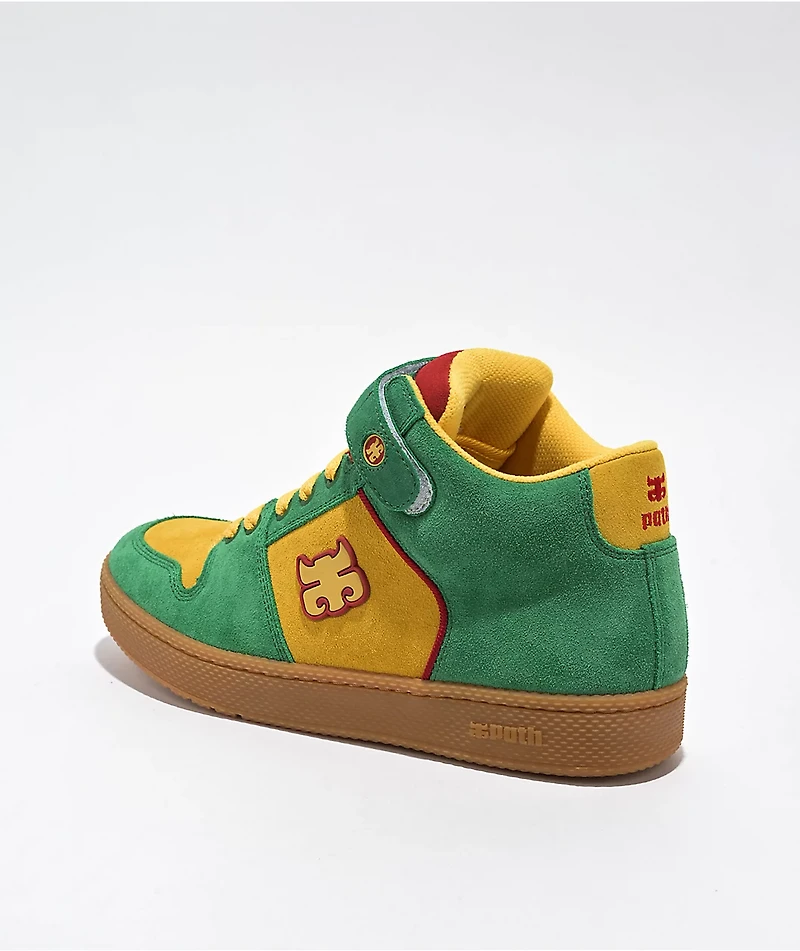 Ipath Grasshopper Rasta Multicolor Skate Shoes