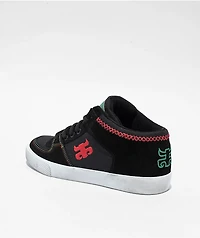 Ipath Reed Black & Rasta Skate Shoes