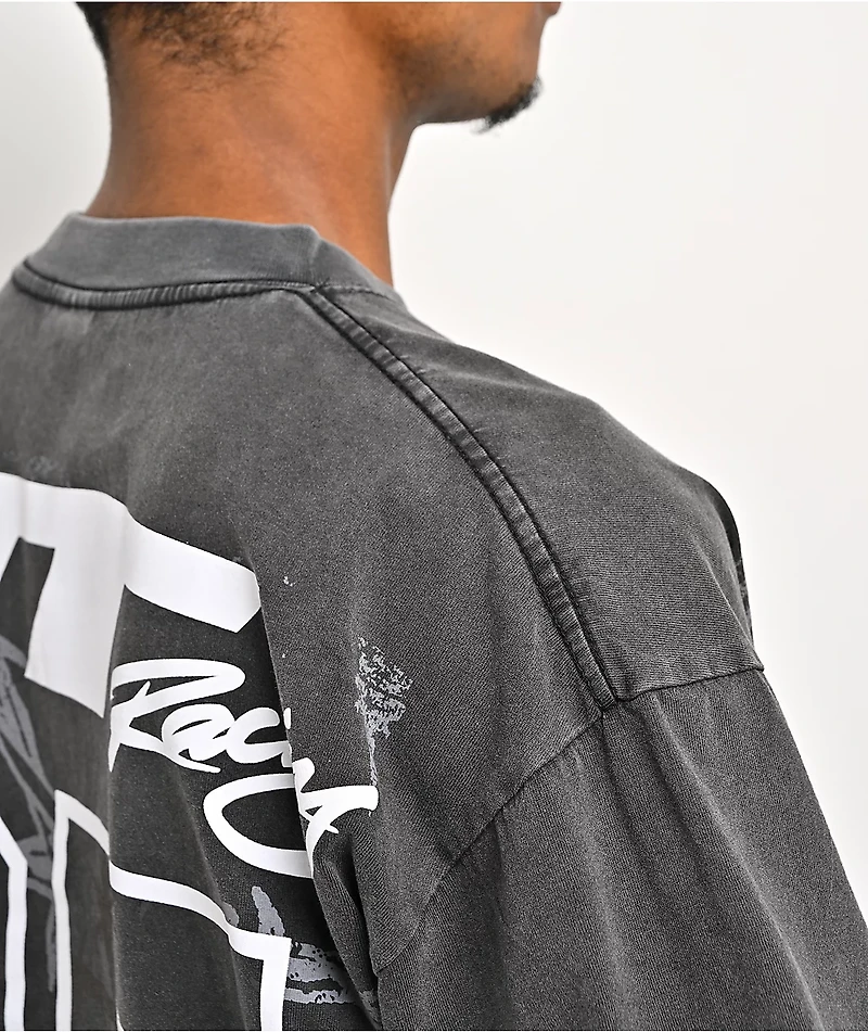 JT Racing x Honda Ignite Vintage Black T-Shirt