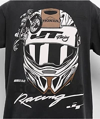 JT Racing x Honda Pump Black Washed T-Shirt