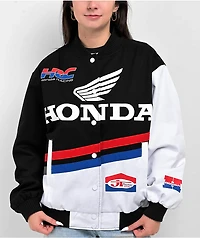 JT Racing x Honda Speed Black Jacket