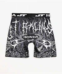 JT Racing x Honda Splatter Black Boxer Briefs