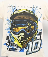 JT Racing x Honda World Wide Cream T-Shirt