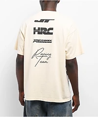 JT Racing x Honda World Wide Cream T-Shirt