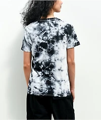 JV by Jac Vanek Always Ready To Party Black Tie Dye T-Shirt