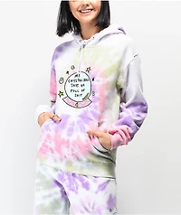JV by Jac Vanek Crystal Ball Tie Dye Hoodie