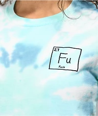 JV by Jac Vanek FU Blue Tie Dye T-Shirt