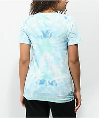 JV by Jac Vanek FU Blue Tie Dye T-Shirt