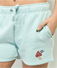 JV by Jac Vanek High There Blue Sweat Shorts