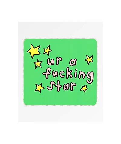 JV by Jac Vanek Ur A Star Sticker