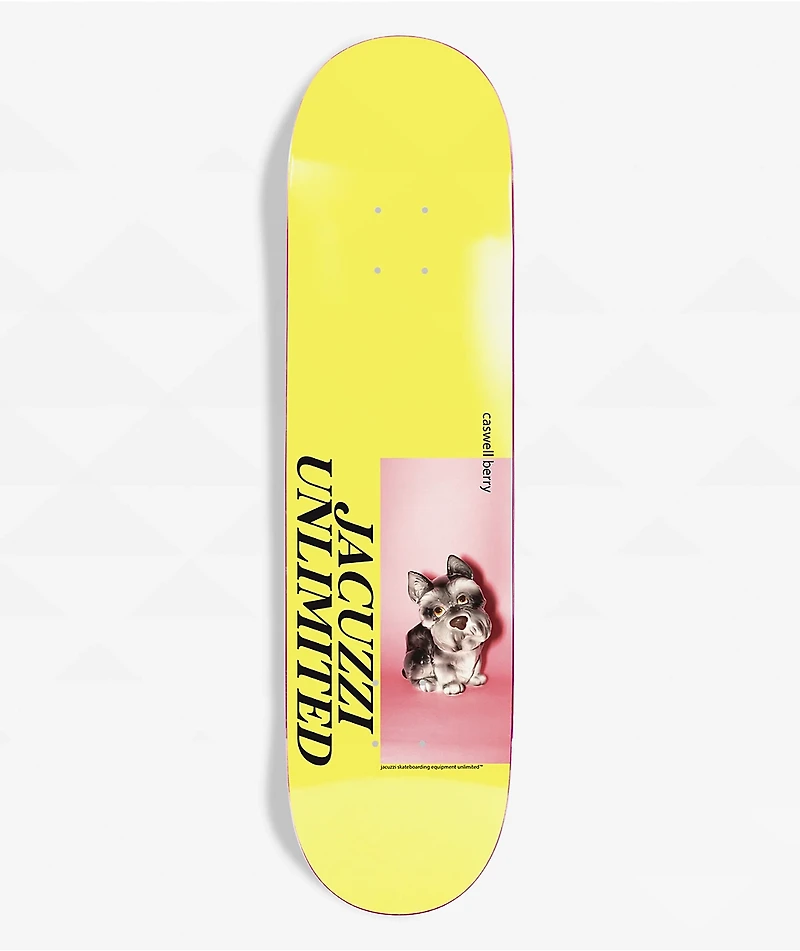 Jacuzzi Berry Bear 8.25" Skateboard Deck
