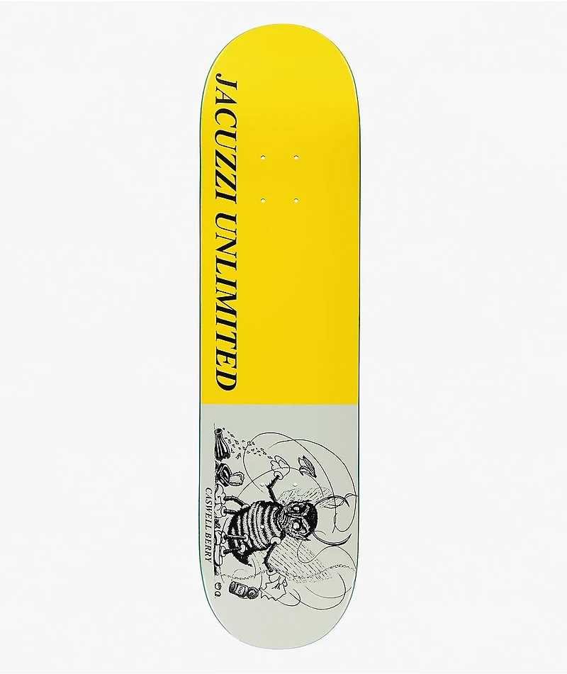 Jacuzzi Caswell Bee 8.0" Skateboard Deck