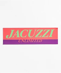 Jacuzzi Flavor Logo Sticker