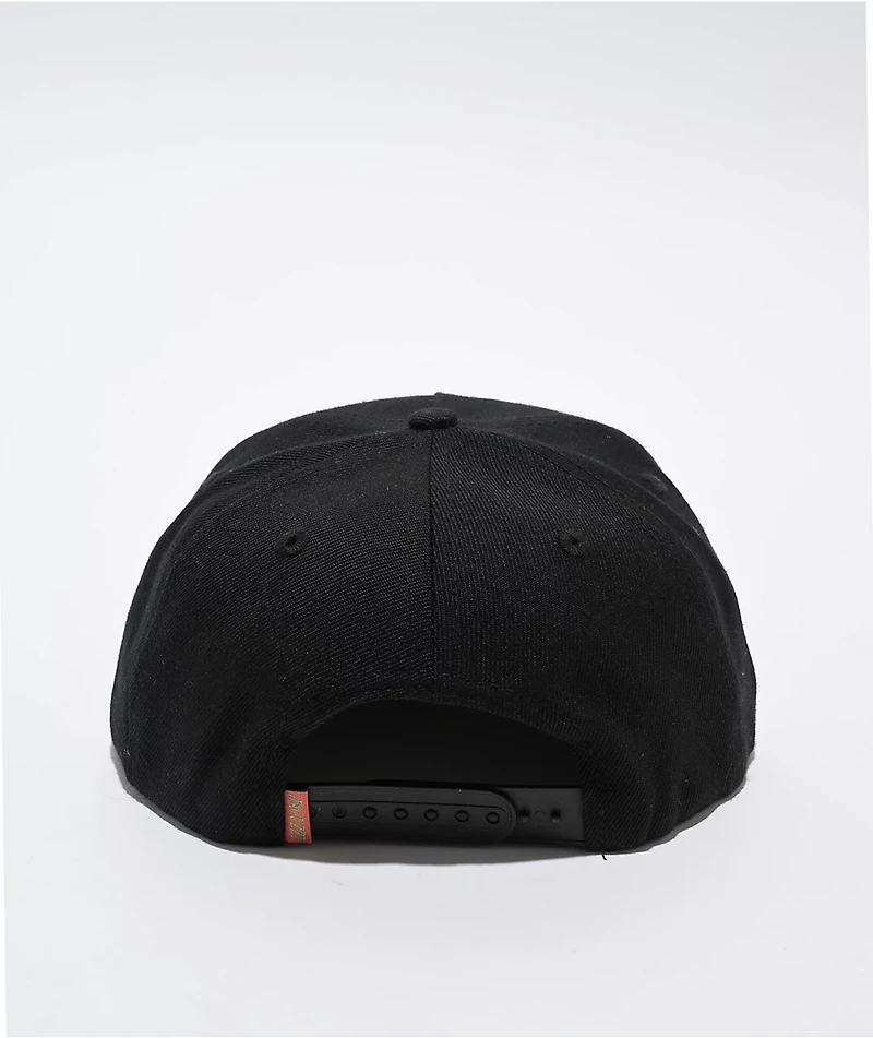 Jacuzzi I'm Scared Black Snapback Hat