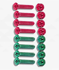 Jacuzzi New Wave Salmon & Mint 1" Skateboard Hardware