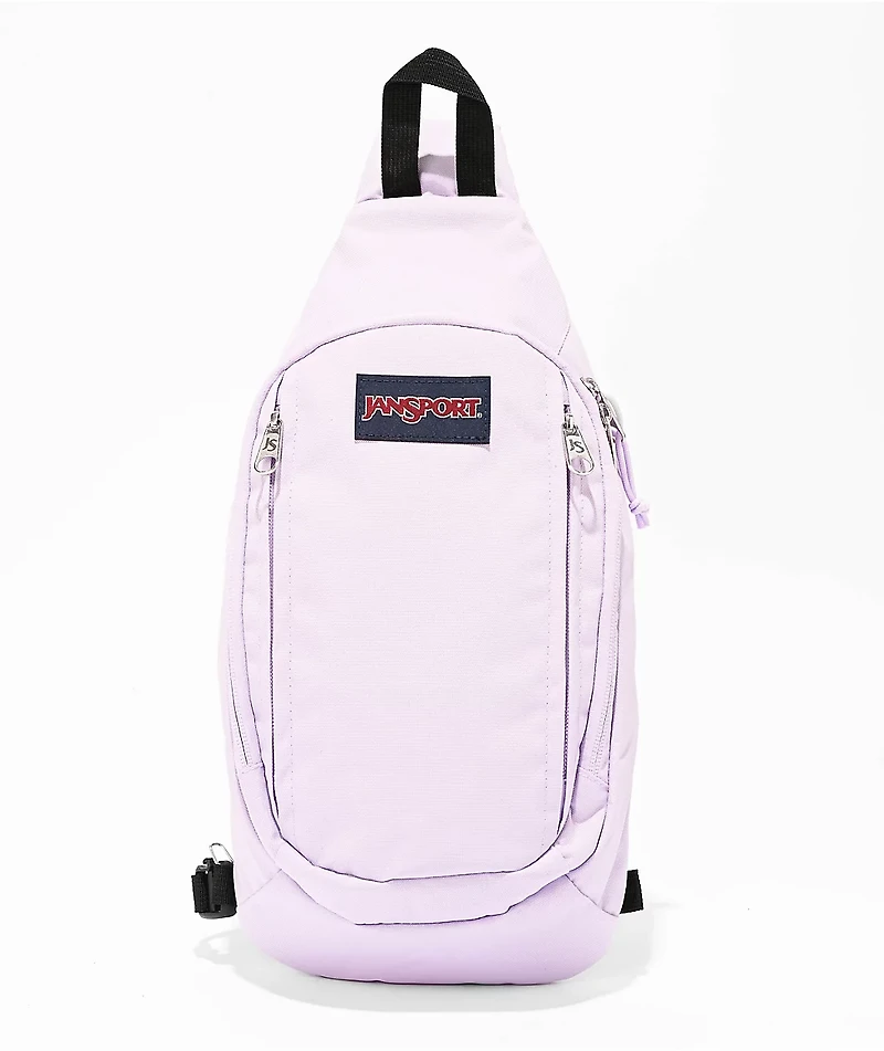 Jansport Move Sling Pastel Lilac Crossbody Bag