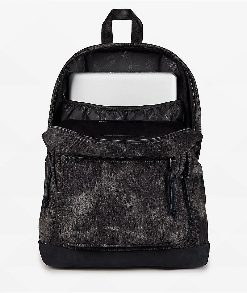 Jansport Right Pack Black Wash Denim Backpack
