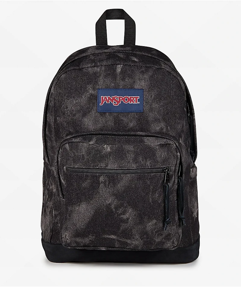 Jansport Right Pack Black Wash Denim Backpack