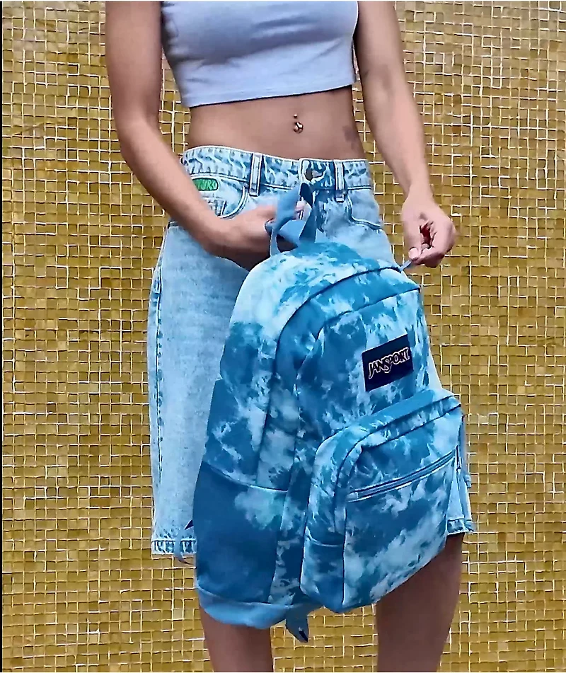 Jansport Right Pack Blue Wash Denim Backpack