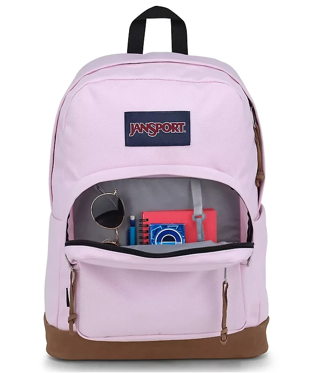 grey and pink jansport backpack Central Adaptive All the great features of our Big Student JanSport Tenaya Backpack (light french