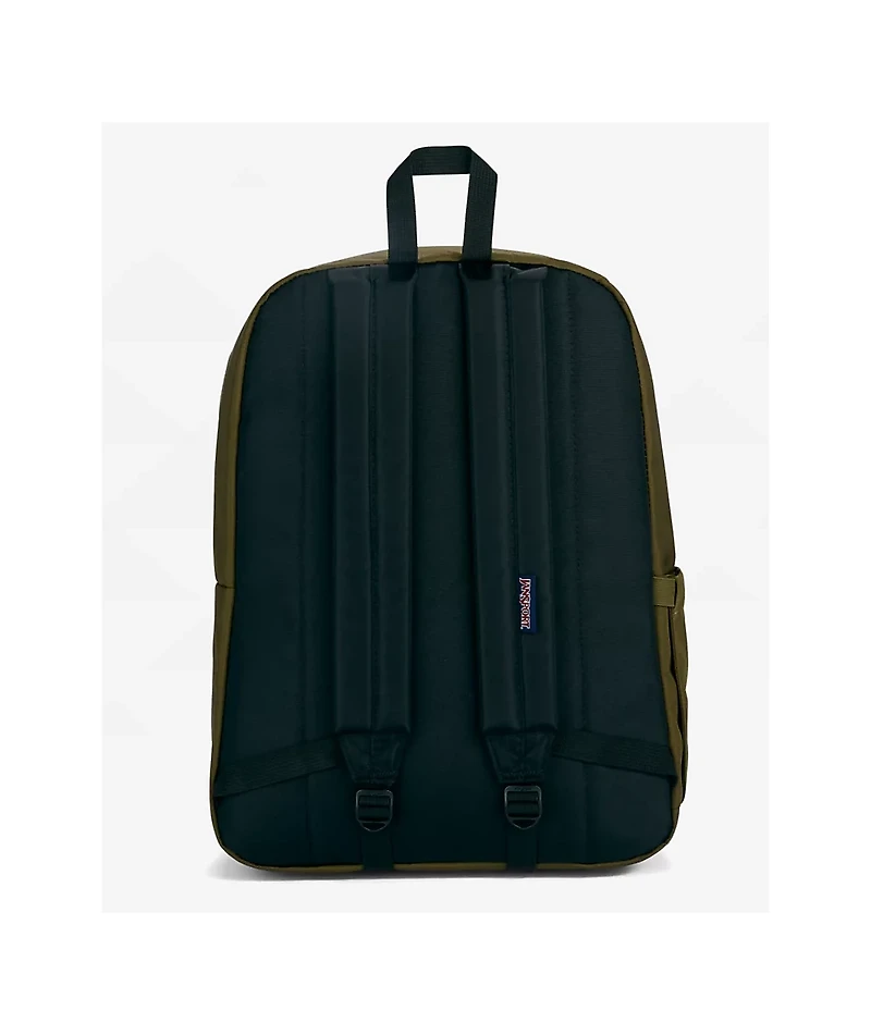 Jansport Superbreak Plus Army Green Backpack