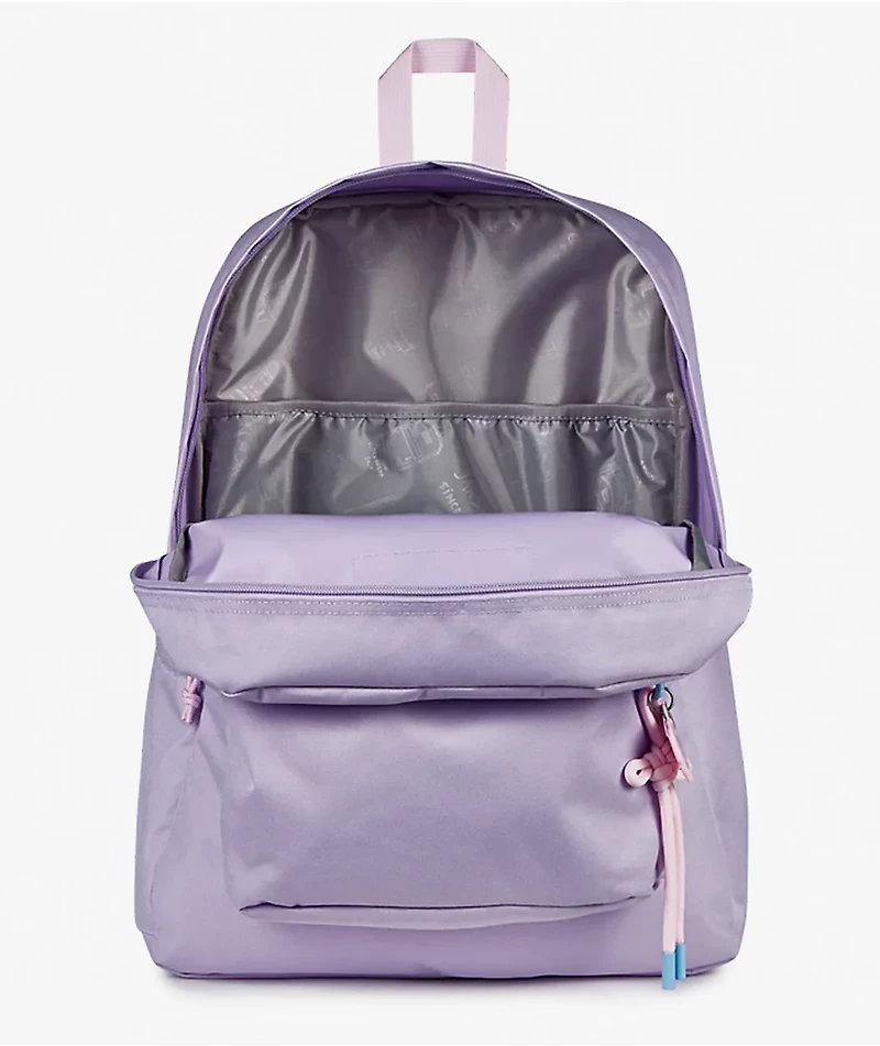 Jansport Superbreak Plus Charmed Lilac Backpack