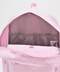 Jansport Superbreak Plus Embroidered Bows Pink Backpack