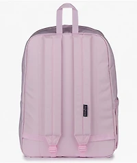 Jansport Superbreak Plus Embroidered Cherry Pink Backpack
