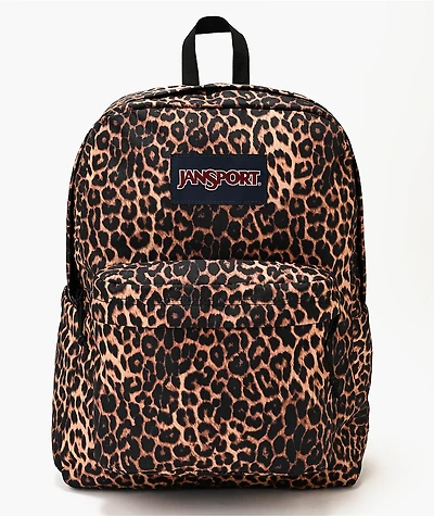 Jansport Superbreak Plus Leopard Backpack
