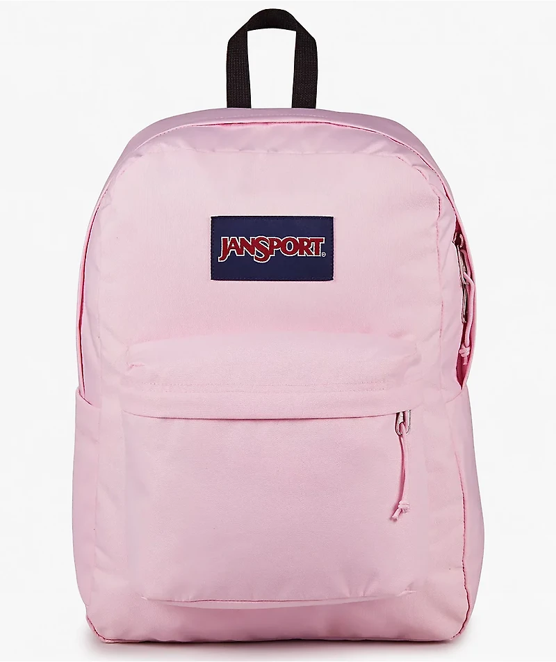 Jansport Superbreak Plus Pink Ice Backpack
