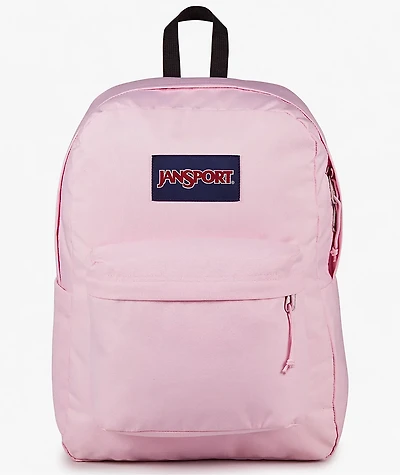 Jansport Superbreak Plus Pink Ice Backpack